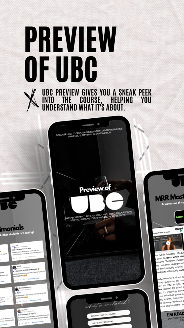 ULTIMATE BRANDING COURSE - SNEAK PEEK